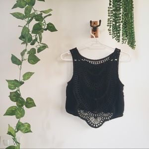 Festival inspired cropped top